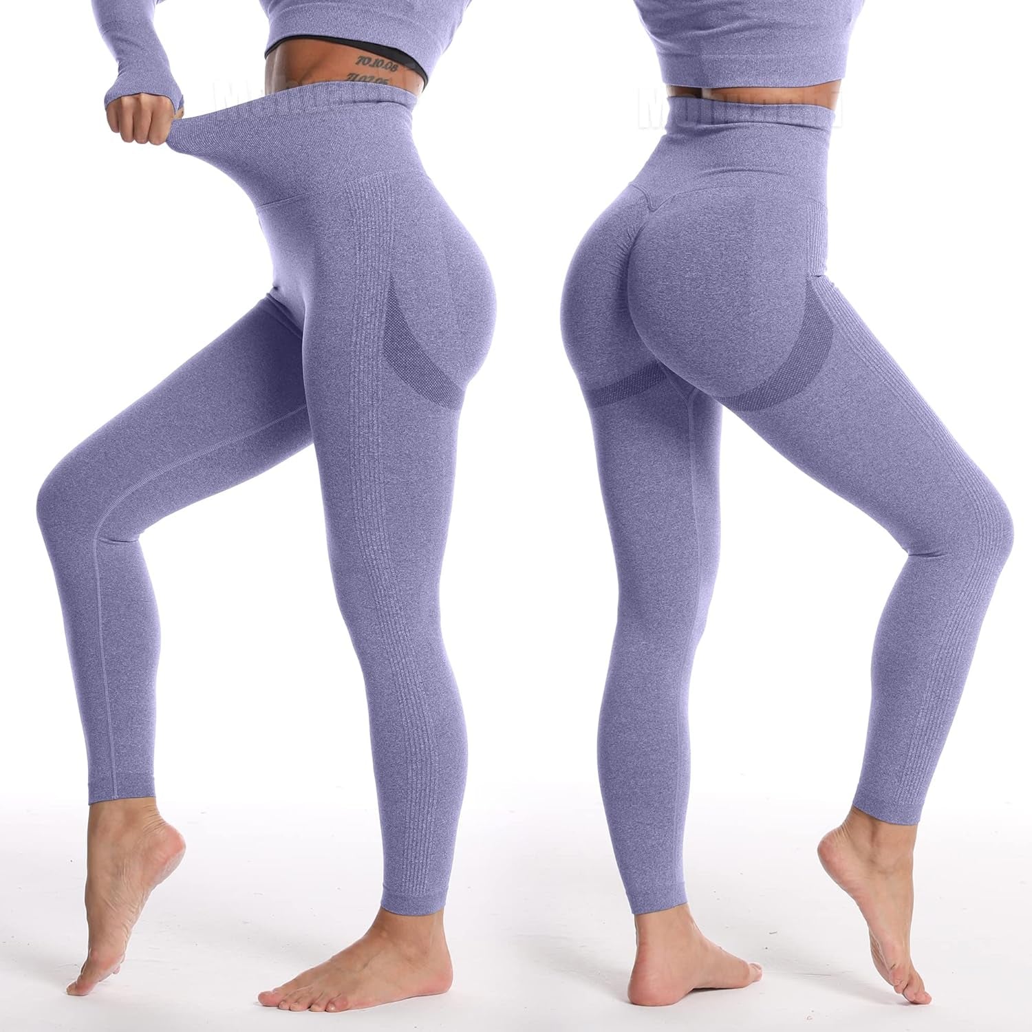 Women Scrunch Butt Lifting Leggings for Women Seamless High Waisted Workout Yoga Pants Gym Booty Tights