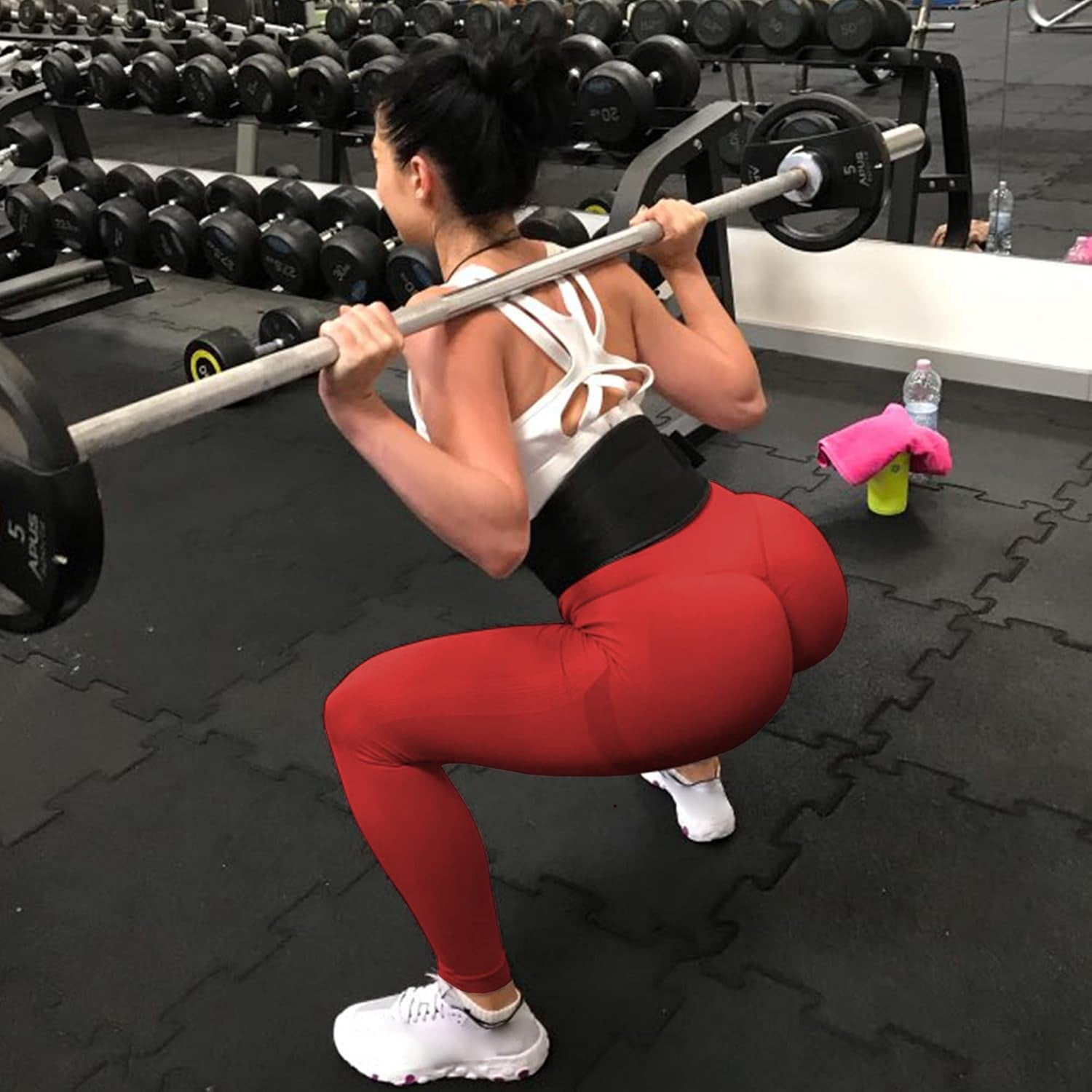 High Waisted Leggings for Women Tummy Control Butt Lifting Yoga Pants Workout Compression Tights